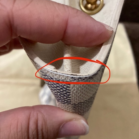 Louis Vuitton Sarah Wallet Damier Azur - Picture 14 of 16